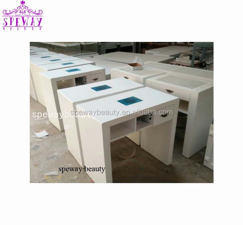 Professional manicure furniture used nail salon tables