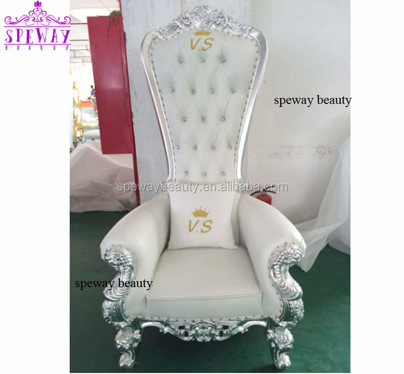 Brand new Kings chair - Throne chair - Gold wood trim with beautiful black velvet