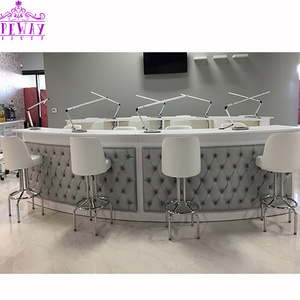 high quality nail salon white manicure tables for sale in miami