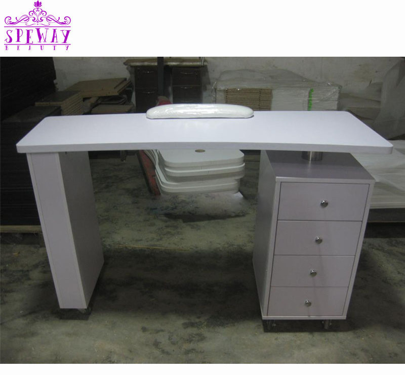 vintage nail salon furniture manicure table hot sale in usa