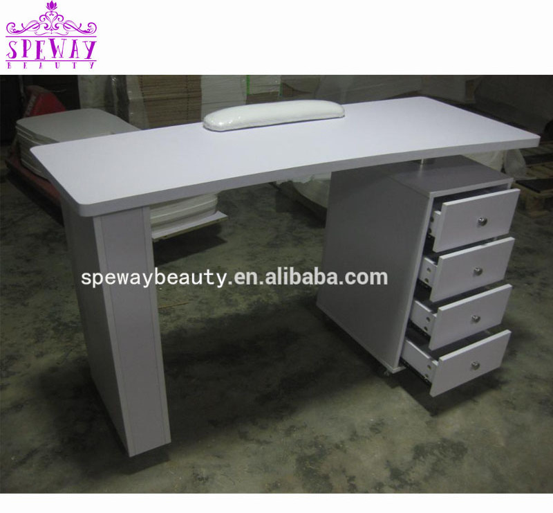 vintage nail salon furniture manicure table hot sale in usa