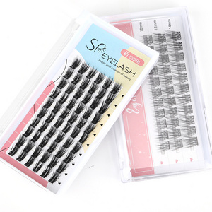 SP EYELASH Factory Price Diy Lashes Segmented Kit Individual Cluster Diy Eyelash Extensions Kit