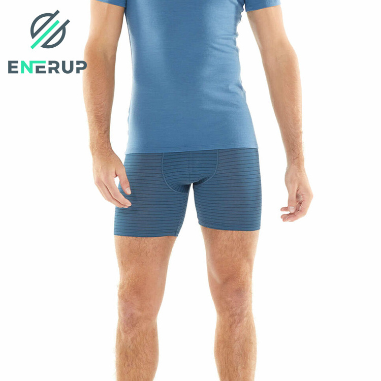 Enerup Custom Oem Mens Merino Wool Boxer Briefs Majtki Cuecas Celana Dalam Pria Wanita Sexi Mens Underwear Mens Briefs & Boxers