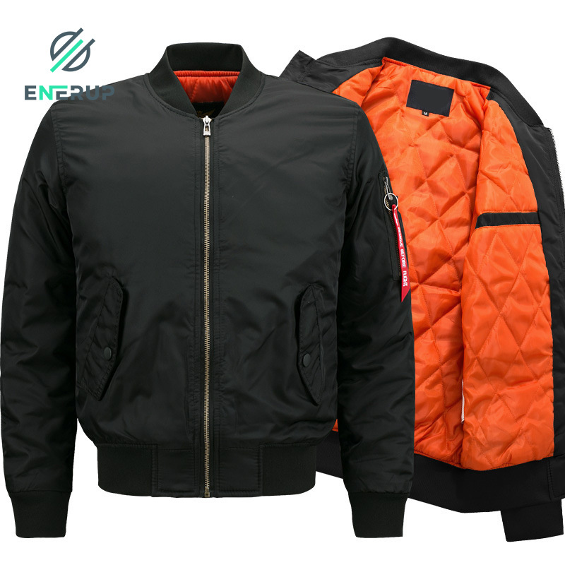 Enerup ready to ship wholesale Alpha MA-1 Bomber Flight Jacket - Fighter Pilot Flight Jacket