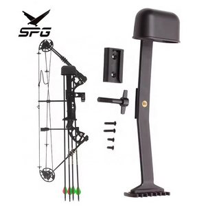 SPG Archery Arrow Quiver Tubes Compound Bow 4 Slot Quick Release Arrow Holder Universal Bow Mounted Quiver Hunting Shooting