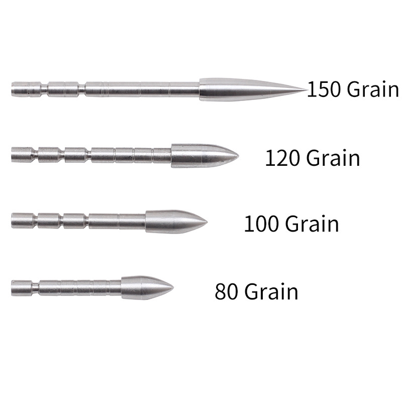 SPG Archery Tungsten Inserts Glue On Arrow Field Tip Point Arrowhead Arrow Tip Arrow Head