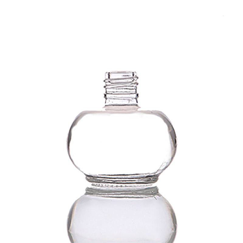 SPG 5ml 8ml 10ml 12ml 15ml clear frosted square round cosmetic nail polish glass bottles