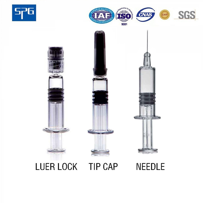 SPG Prefilled Syringe and Glass Cartridge Prefilled Syringe Glass Syringe Pharmaceutical Injection