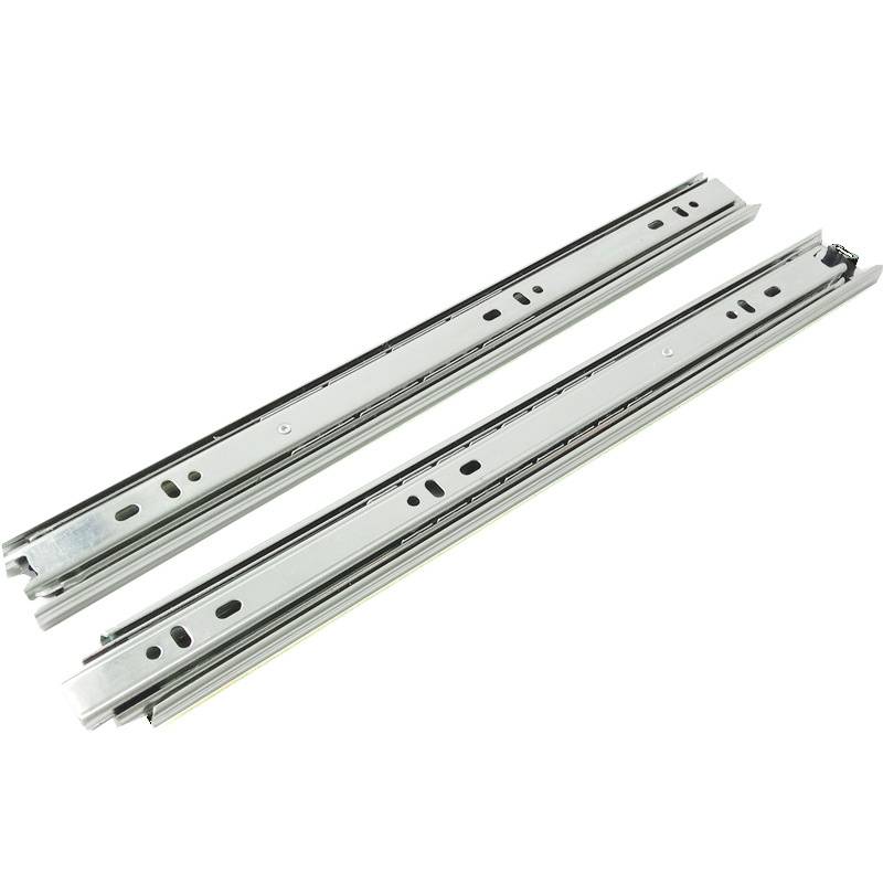 Cheap drawer slide furniture fittings 27mm telescopic channel soft close drawer slide 1.0mm