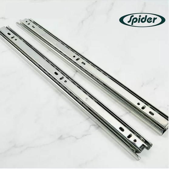 Furniture Hardware heavy duty drawer slides supplier China 3 sections inner out member replacement drawer slides