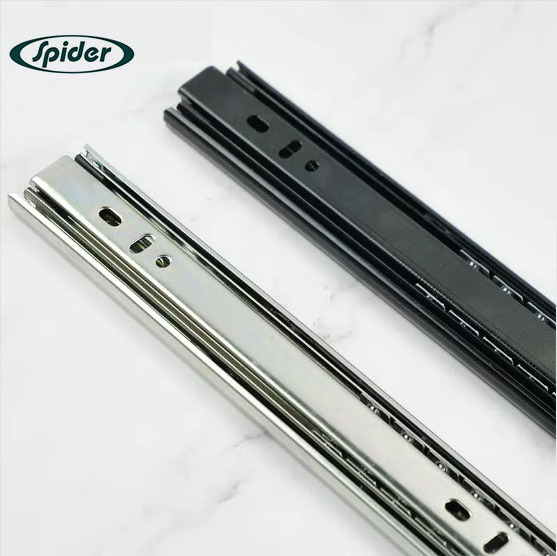 Furniture Hardware heavy duty drawer slides supplier China 3 sections inner out member replacement drawer slides