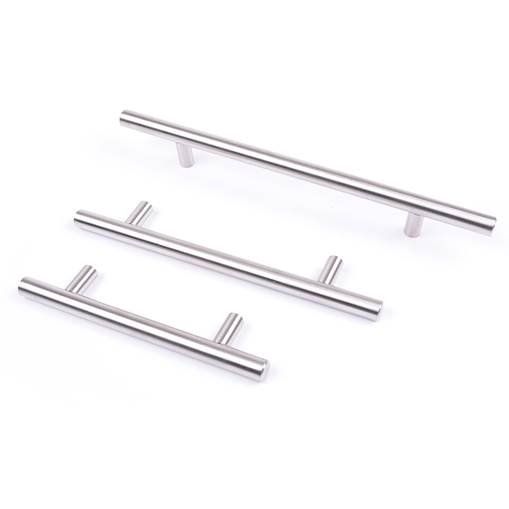 Customized Furniture Cabinet Handles Stainless Steel Kitchen Cabinet T Bar Pull handles