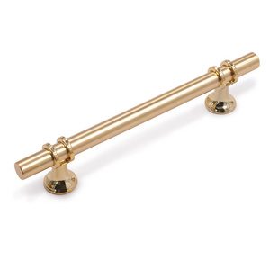 Furniture Hardware Accessories Plated Handle Kitchen Drawer Pulls Door Handles Gold Stainless Steel Luxury Modern Cabinet Handle