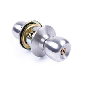 Safety cylindrical door lock square drawer lock bedroom door knob locks