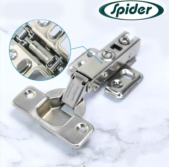 furniture hardware good quality best price Furniture Hinges iron hydraulic cabinet clip on concealed hinge