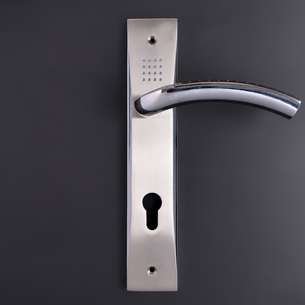 Good quality door locks and handles in china mortice handle lock front door pull handle lock for wooden doors