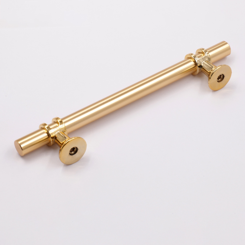 Furniture Hardware Accessories Plated Handle Kitchen Drawer Pulls Door Handles Gold Stainless Steel Luxury Modern Cabinet Handle