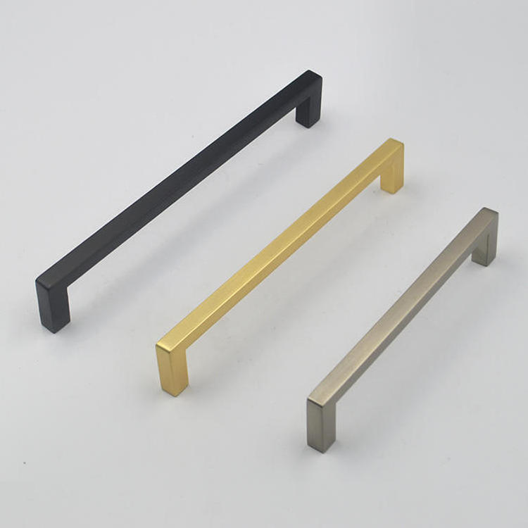 Guangzhou Factory High end kitchen cabinet accessories pull furniture hardware handles and knobs