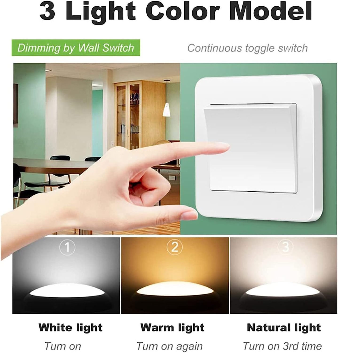 Dopwii LED nordic Ceiling Light Round modern Home Lights Dimmable bedroom Wood flush mount ceiling lights for living room