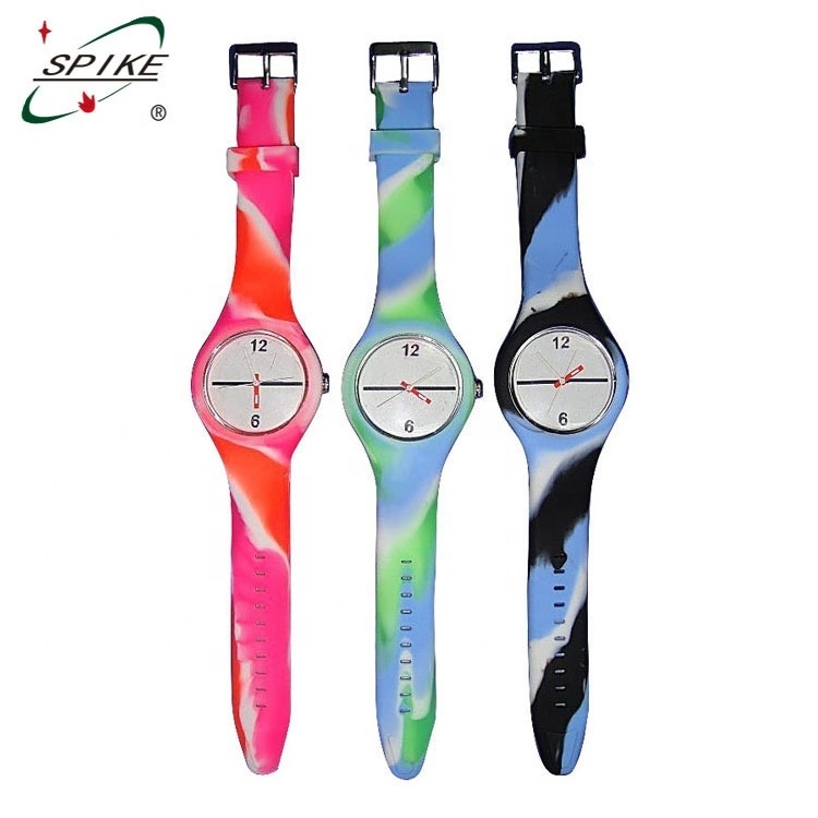 Creative color wrist watch colour changing watches with color change watch bands