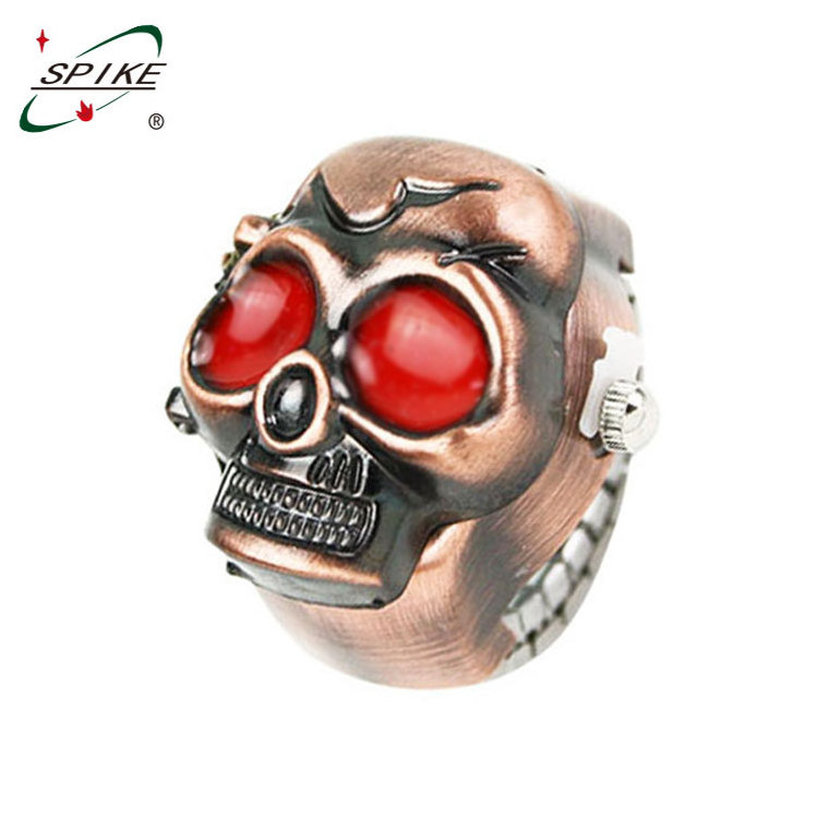 Classic design fashion skull ring watch fashion skull ring