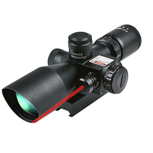 SPINA OPTICS 2.5-10X40 Hunting tactical Optical sight red green Illuminated with Red Laser Spotting scope