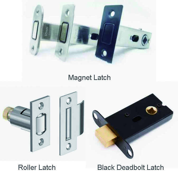 stainless Steel gate security sliding door hook lock body sliding wooden door lock