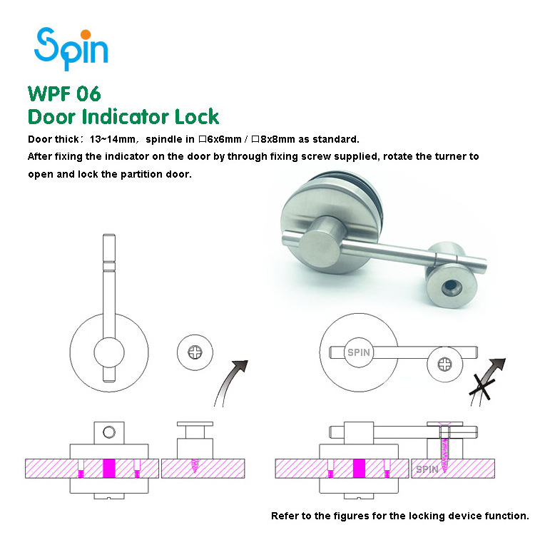 shower bathroom Partition coin operated cubic public toilet door indicator lock