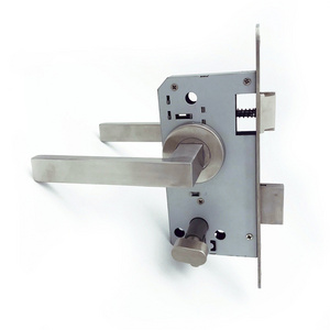 entry card home security childproof reinforcement vintage 40mm backset door lock