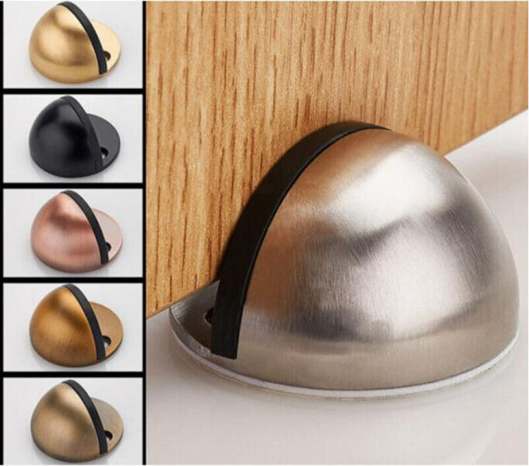 matte black zinc alloy animal rubber oven door stopper golf child safety door stopper for children