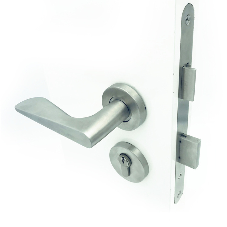 smart serrure de porte stainless steel  two way door lock for glass doors