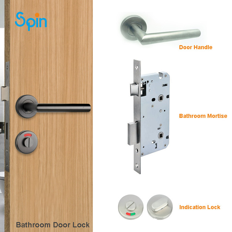 profile aluminum large front door knob and stainless steel glass door handle for wooden door