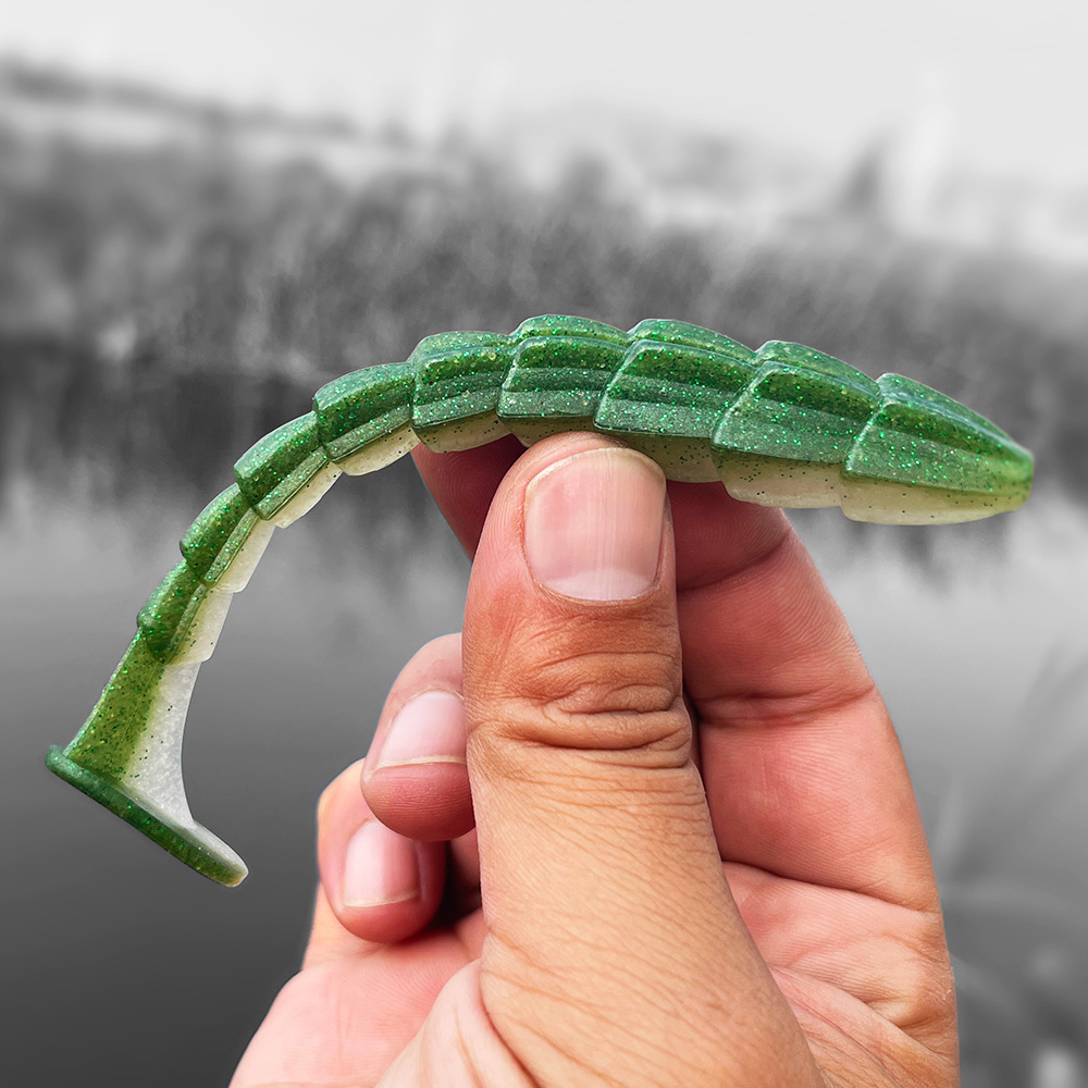 Spinpoler Paddle Tail Swimbait Fishing Lure 7cm 9cm 11.5cm Worm Shad Soft Plastic Artificial Bait For Bass Saltwater/Freshwater