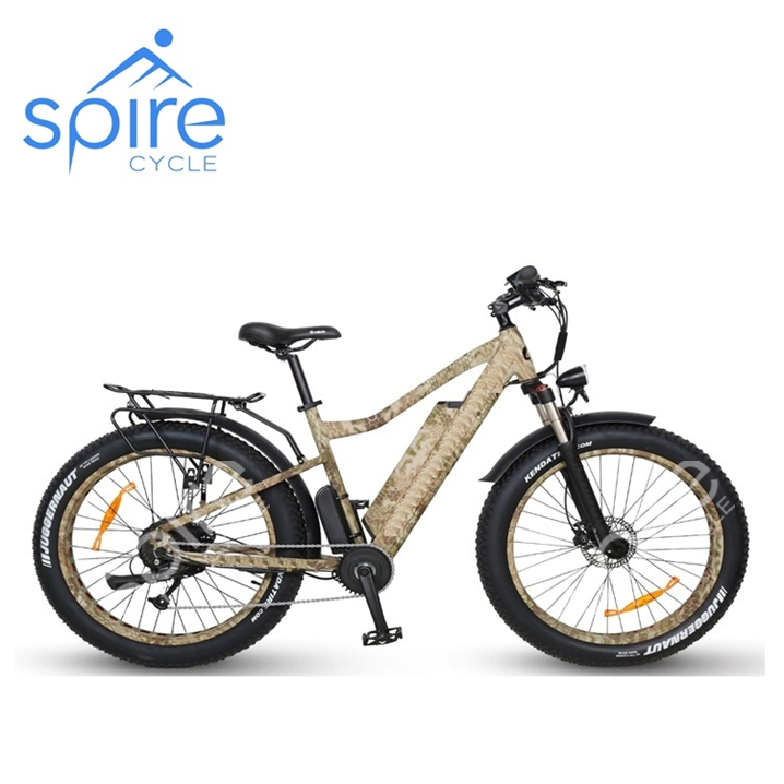 36V 750W 7 speeds mountain fat tire ebike