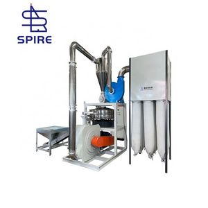 80-800kg per hour SMF400 SMF500 SMF600 SMF800model plastic UPVC pulverizer/rigid PVC grinder/PVC milling machine