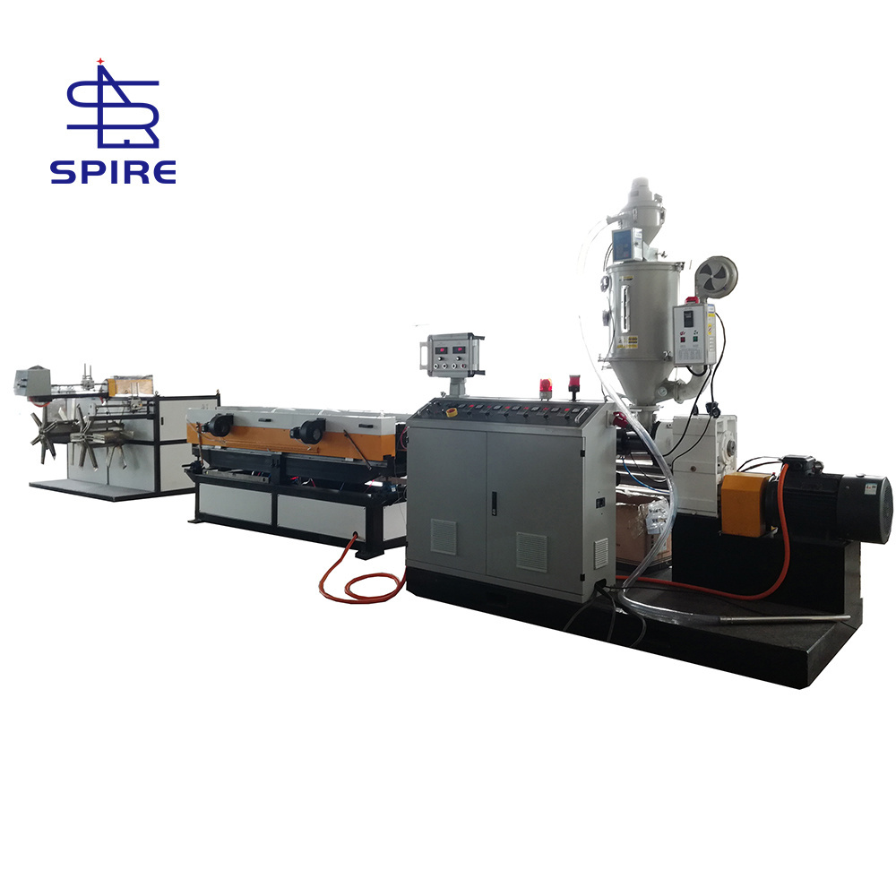 Hot Sale Plastic Pe Pp Pvc Single Wall Corrugated Pipe Making Machine / Hdpe Pp Double Wall Corrugated Tube Production Line