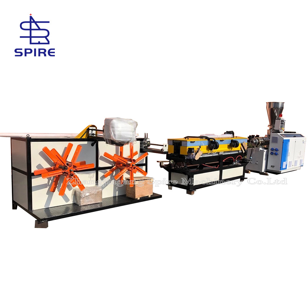 Hot Sale Plastic Pe Pp Pvc Single Wall Corrugated Pipe Making Machine / Hdpe Pp Double Wall Corrugated Tube Production Line