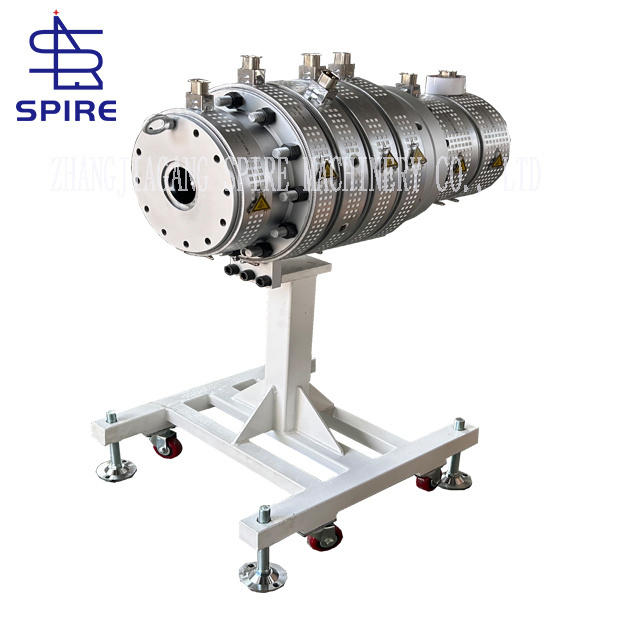 SJSZ45/90 bimetallic conical twin screw extruder/SKD cover PVC conduit pipe machine/small size PVC profile making machine