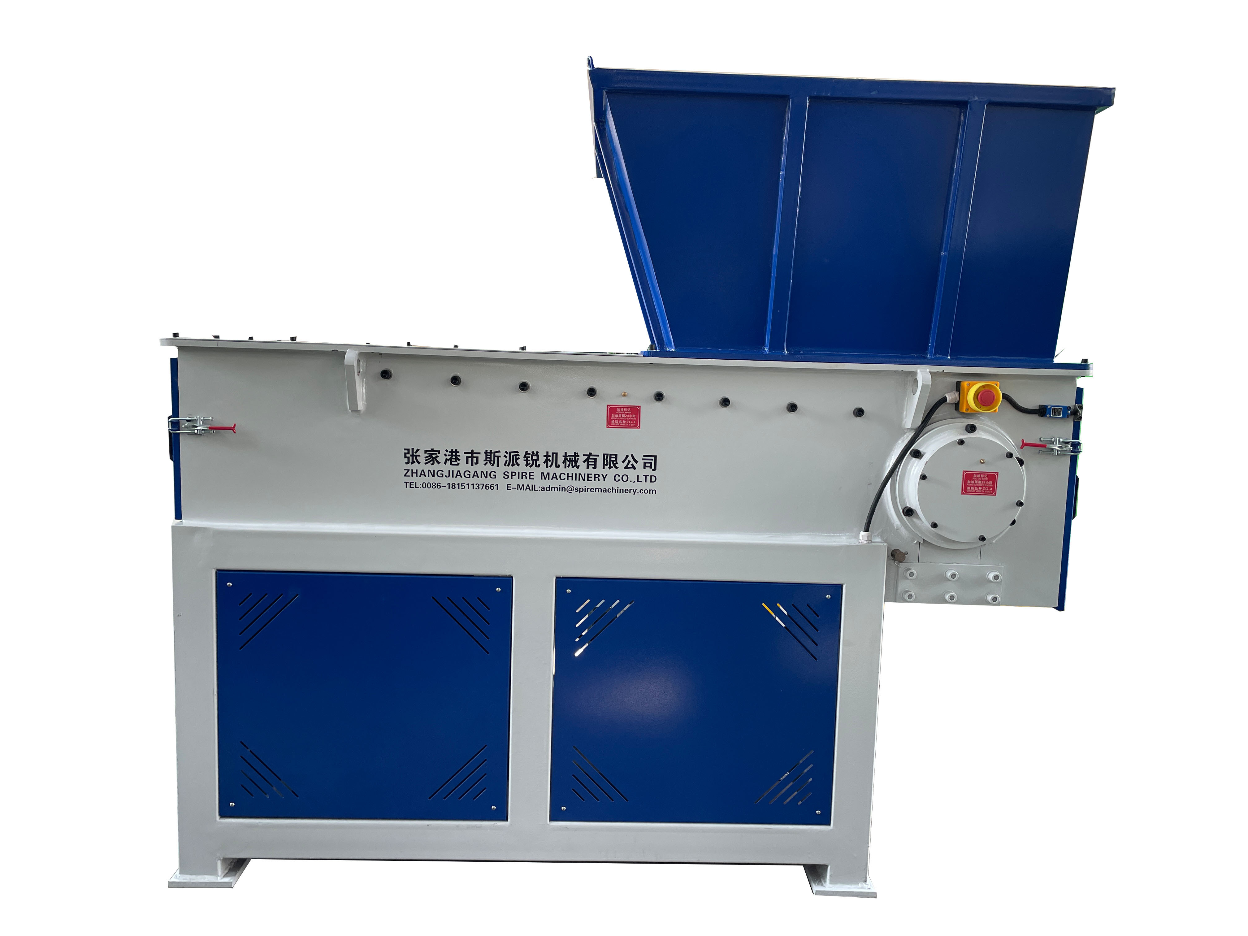 low price plastic shredder machine price/plastic film recycling scrap copper wire shredder