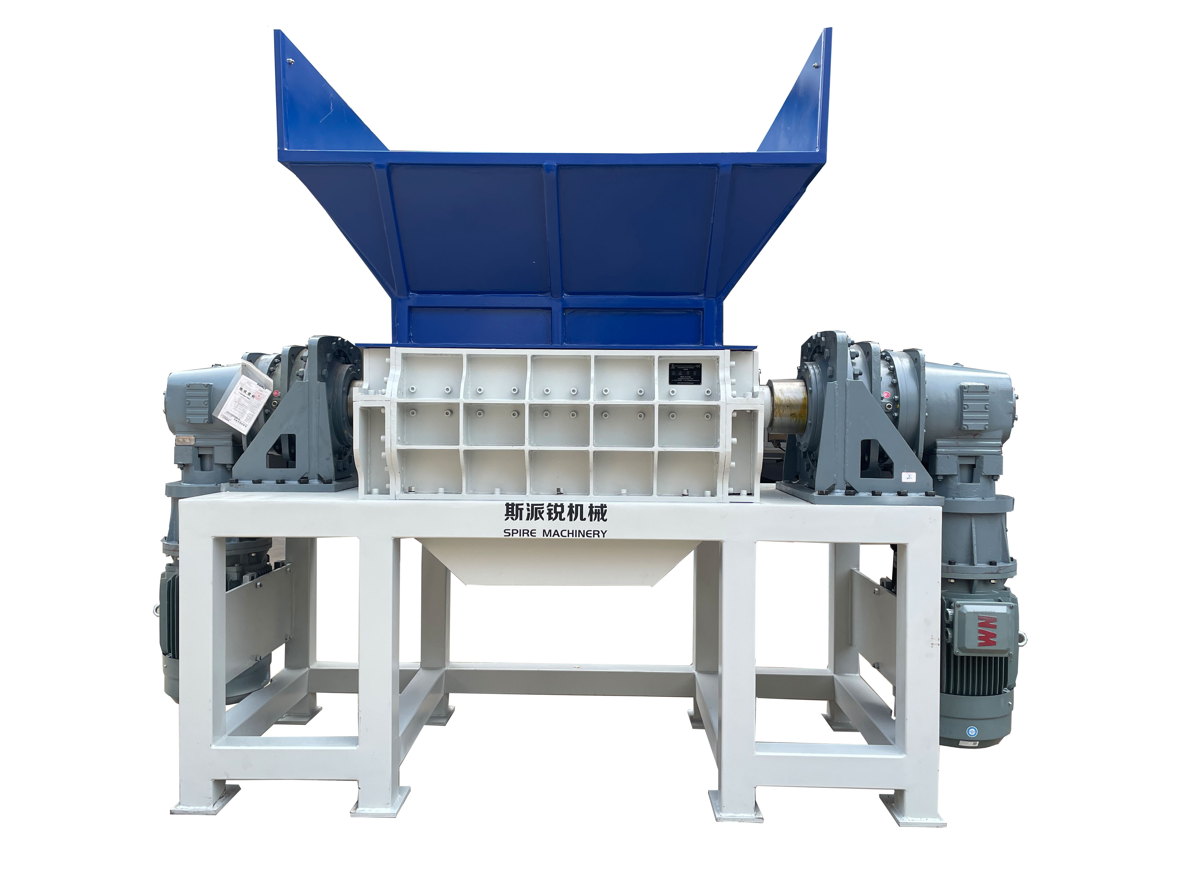 High quality metal tire wood chipper paper plastic shredders/scrap metal crusher machine