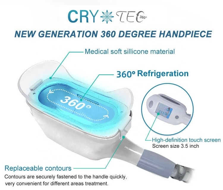 20% OFF 4 handle cool tech body sculpt cryolipolysi cryo 360 fat freeze criolipolisi coolsculption slim machine price for sale