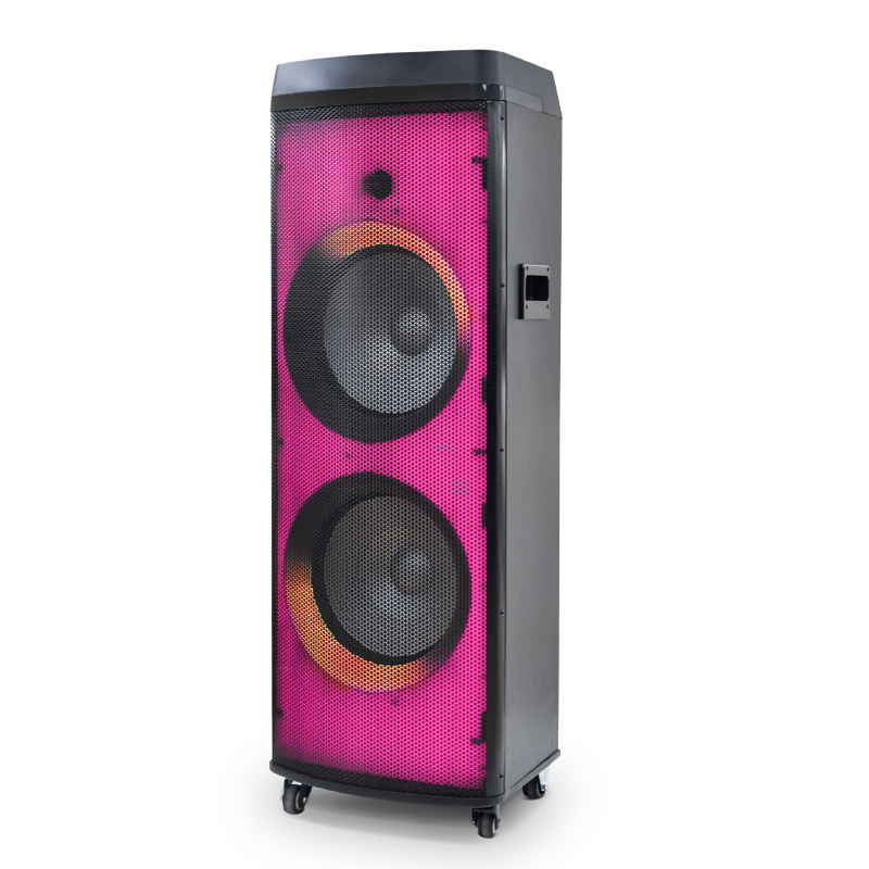 Temeisheng A12-3 Dual 8 Inch High Quality Audio Bluetooth Tws DJ Bocina Partybox Speaker