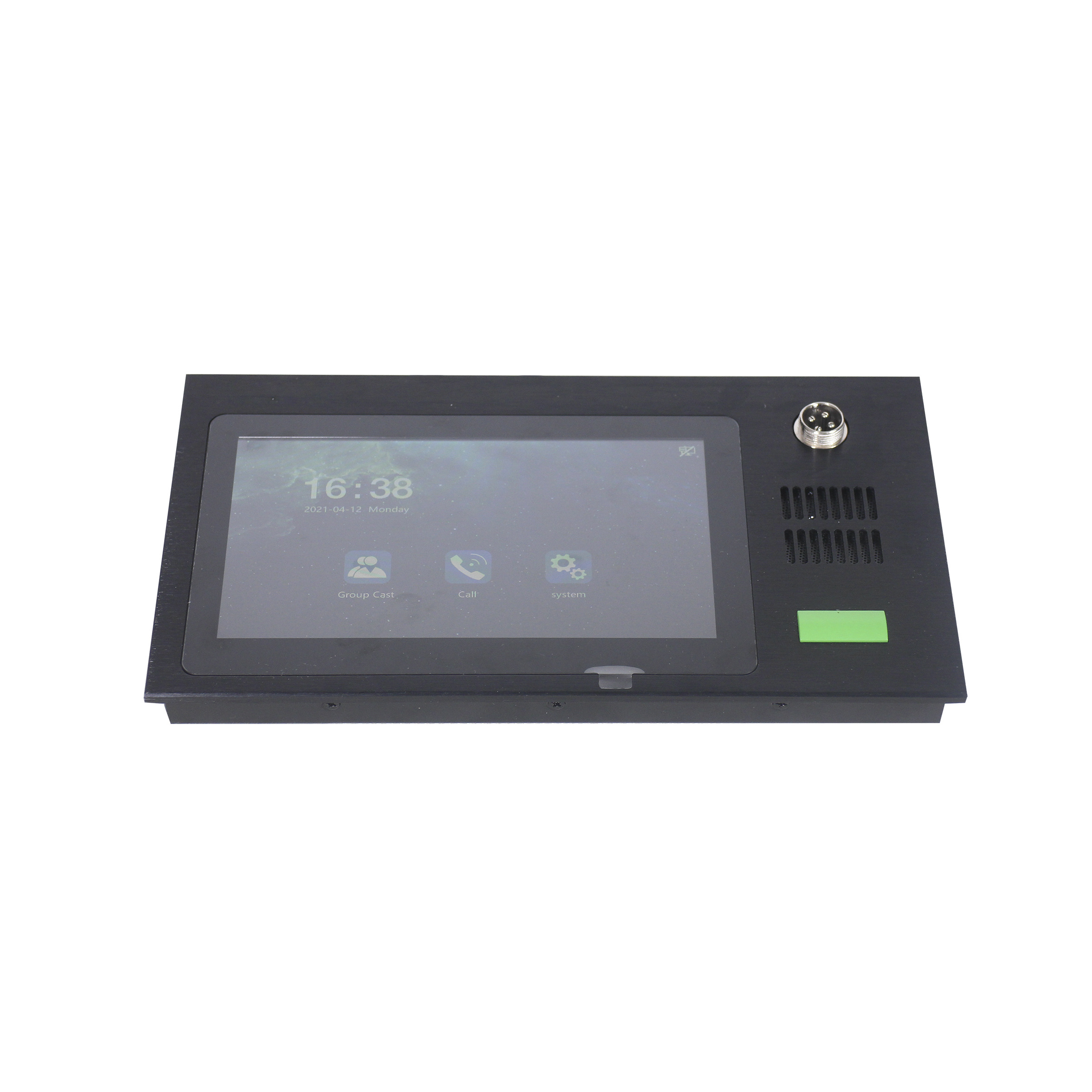 IP SIP Network Paging Microphone with Touch Screen for  PA System  Meeting Room Conference System