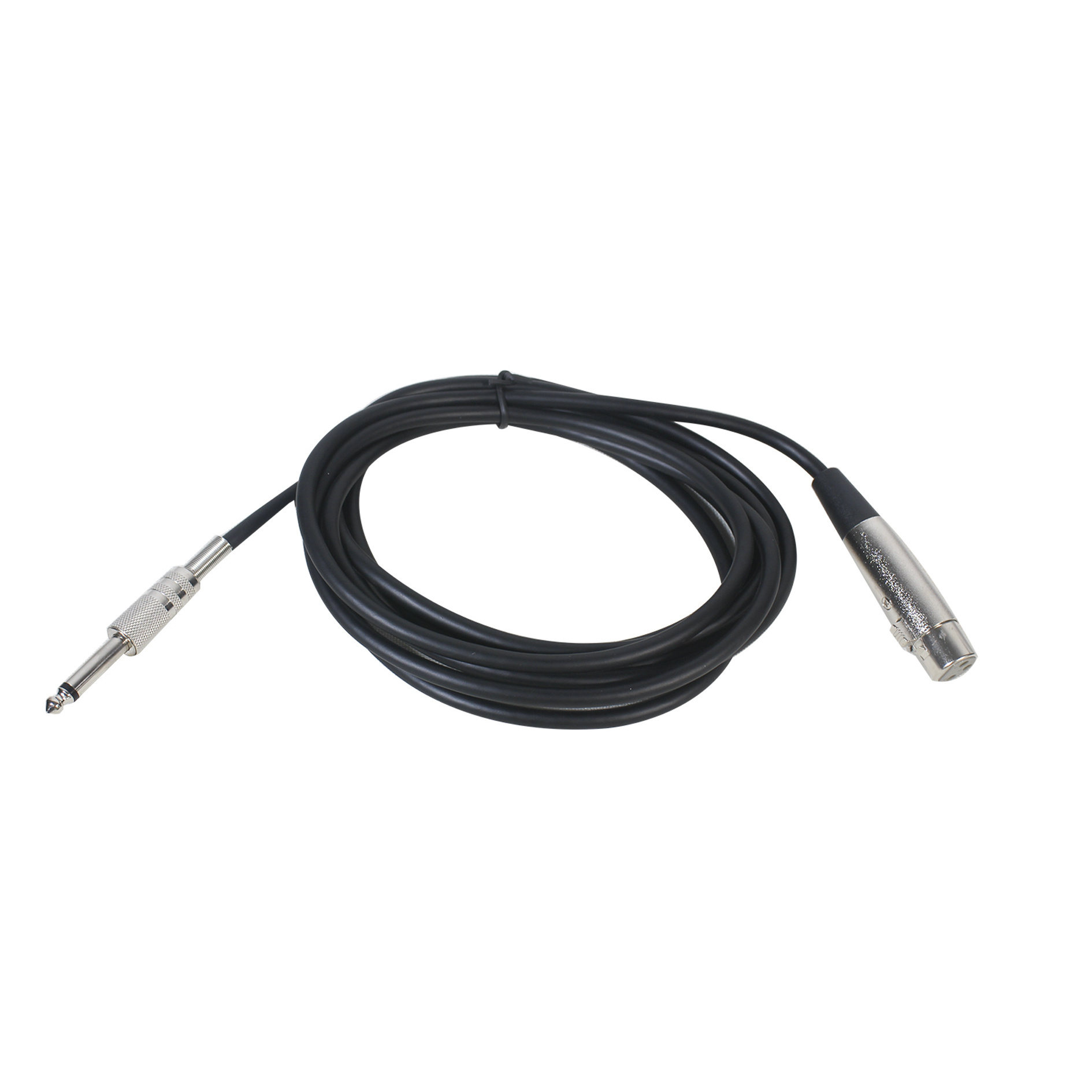 Professional Microphone Sound Cord Wire and XLR Female to 6.3/6.5mm Audio Electric Cable for Speaker, Mixer, Power Amplifier