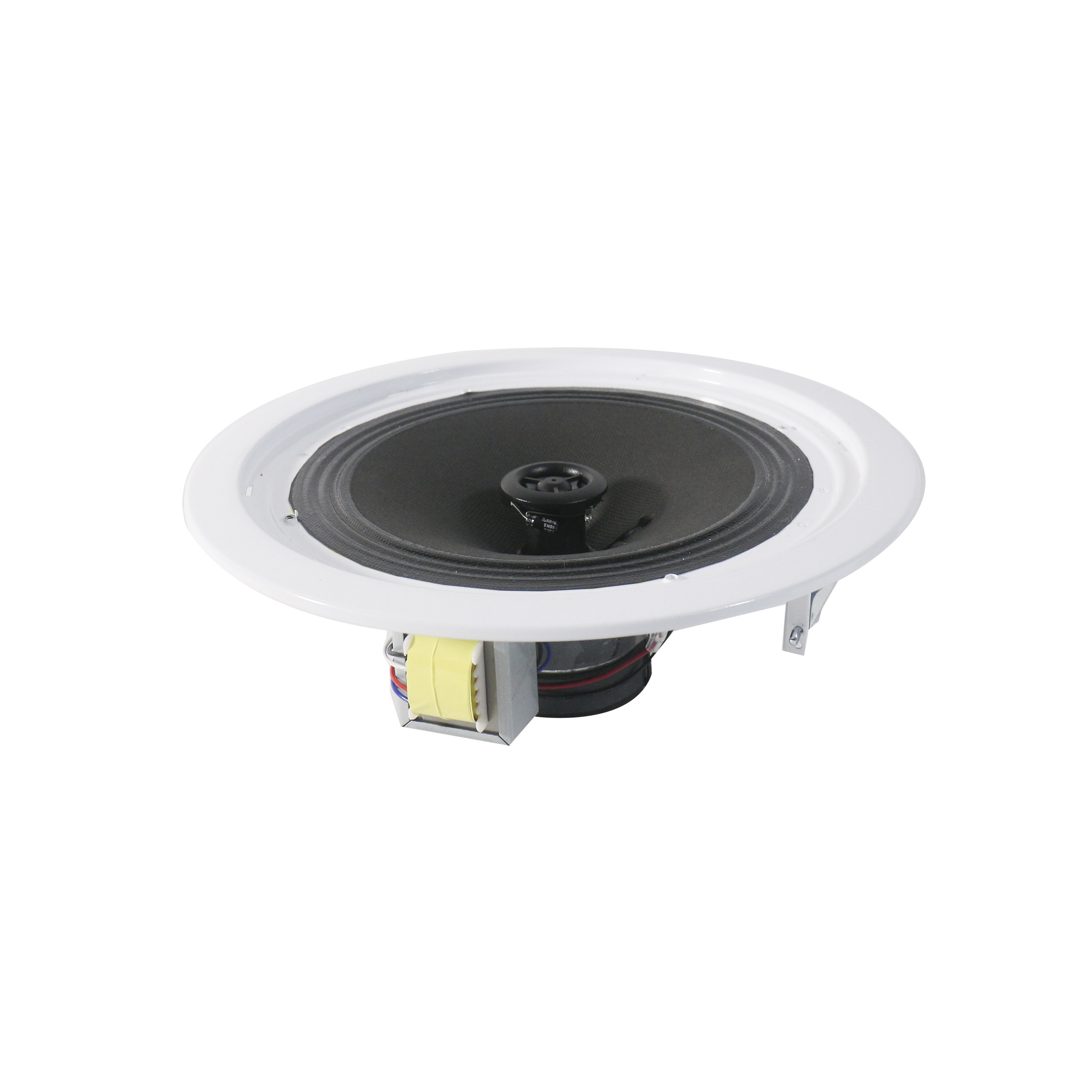 High SPL Coaxial 8-inch Pockenhorn. Himmel Metal Material 30-Watt Ceiling Speaker with 30-Watt transformer