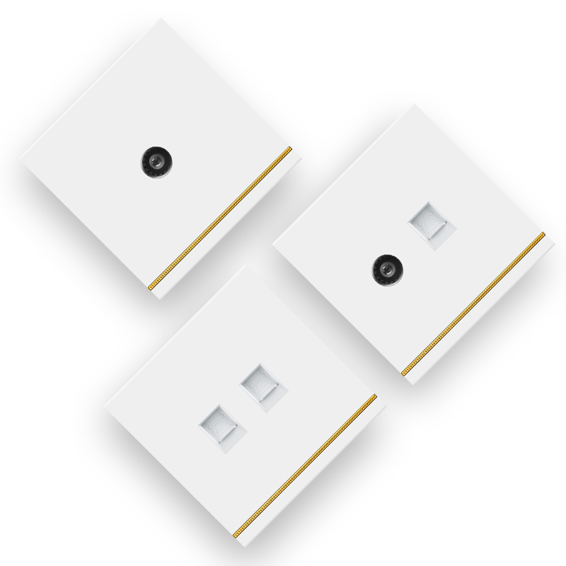 Model 146/86 Smart Light Switch UK European Style 1 Gang 1 Way/2 Way Mains UK Wall Sockets and Switches