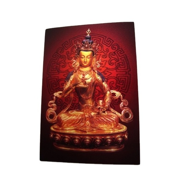 Customized Religious Picture God  Plastic Lenticular anime posters for wall 3D custom poster with frame coloring poster