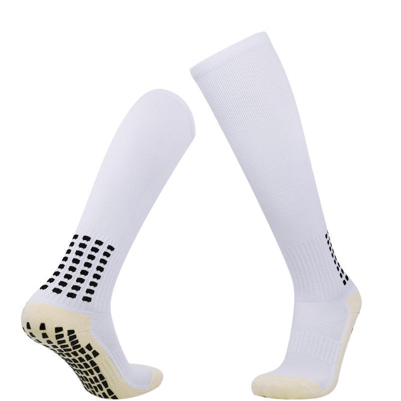 Soccer socks with rubber soles  socks wholesale non-skid sport socks stocking