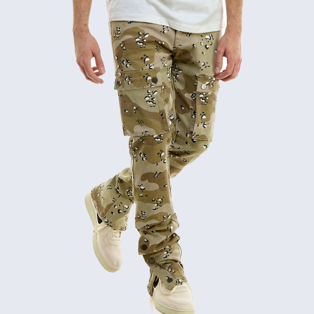 Design Your Own Best Selling Unique Color Stacked Pants Classic Look New Arrival Stacked Pants