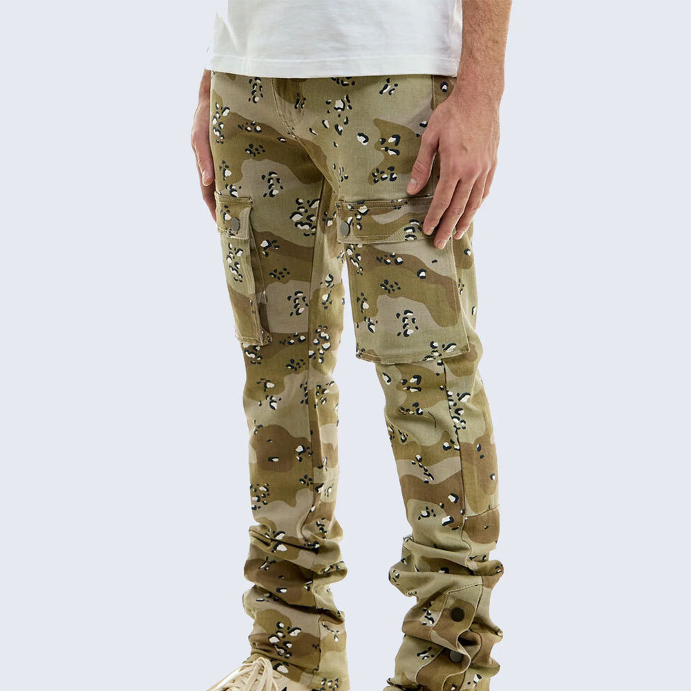 Design Your Own Best Selling Unique Color Stacked Pants Classic Look New Arrival Stacked Pants